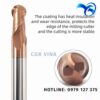 Ưu điểm nổi bật của dao phay cầu CNC Carbide