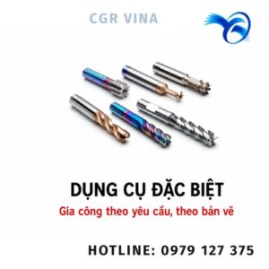 Dao phay đặc biệt thiết kế theo bản vẽ