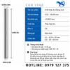 Thông số kỹ thuật dưỡng kiểm lỗ pin Pauge